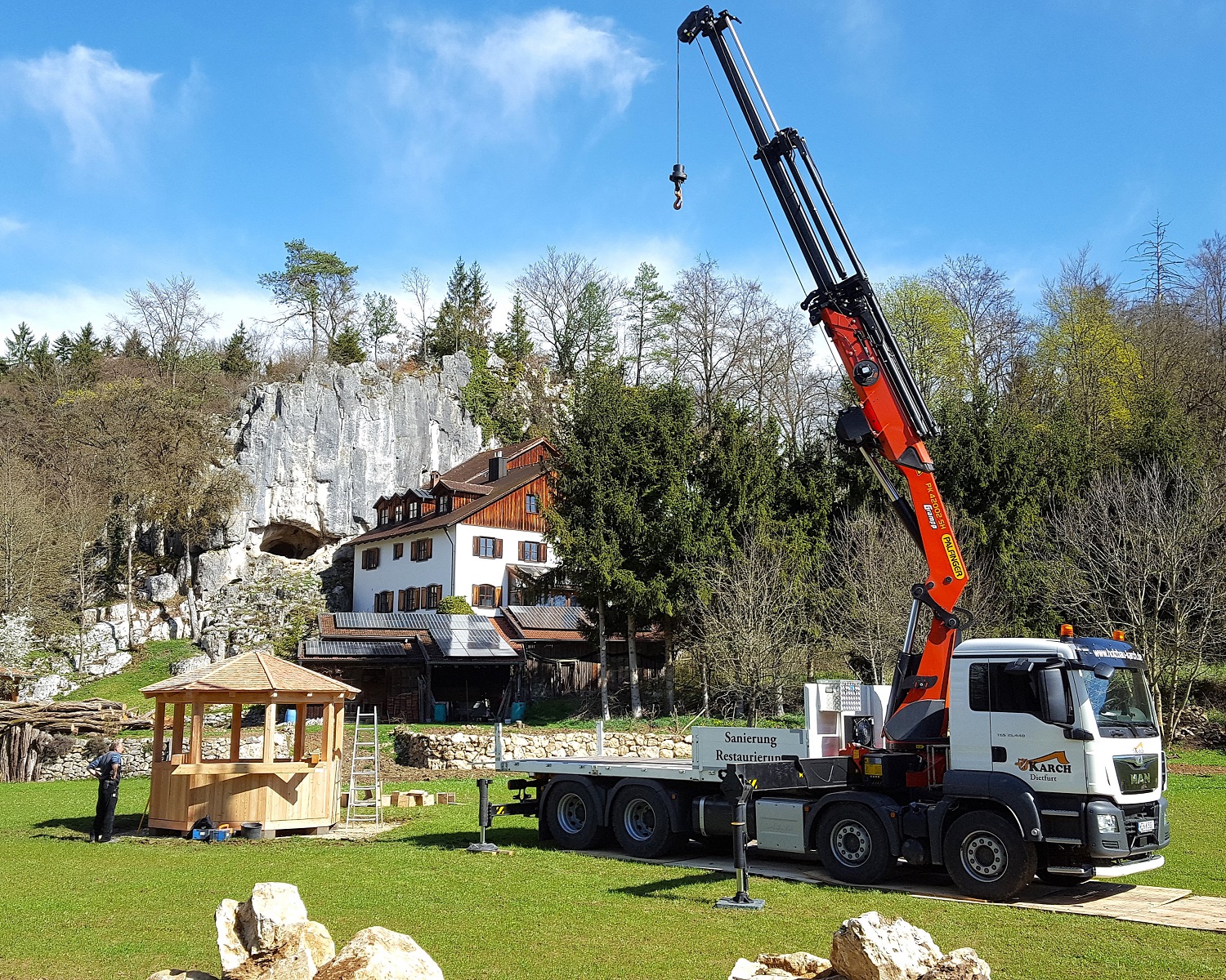 Pavillon in Riedenburg